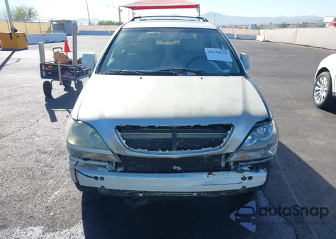2001 Lexus Rx 300 from USA, damaged, VIN JTJHF10U310177893